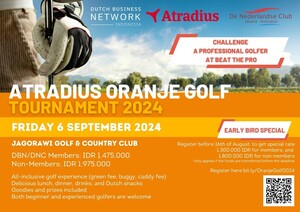 6 SEPT - Atradius Oranje Golf toernooi