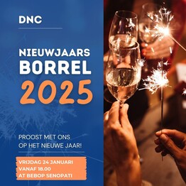 24 JAN - DNC Nieuwjaarsborrel